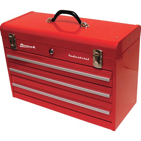 20 inch metal tool box|20 inch 3 drawer toolbox.